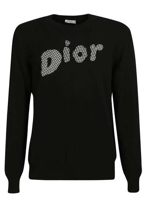 dior black face sweater|christian dior sweater for women.